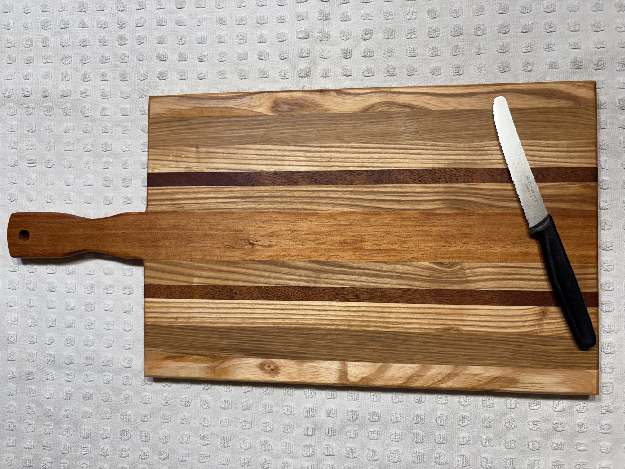 Planche de présentation avec poignée